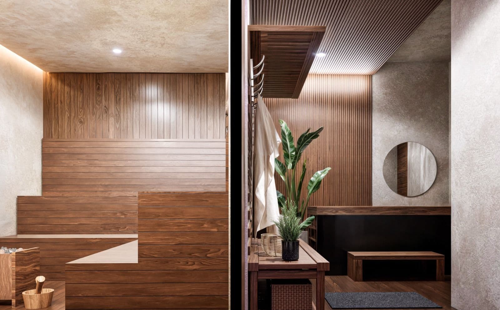 Traditional sauna